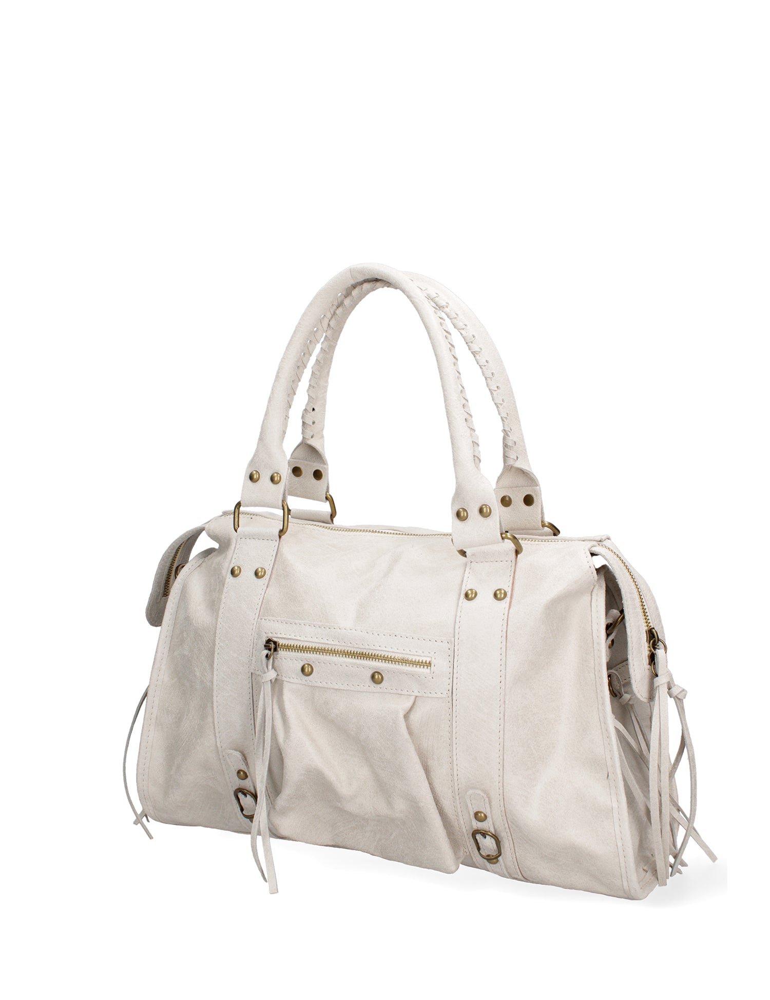 Elara Borsa a spalla da donna Vera pelle 06090-002 BEIGE Gave Lux