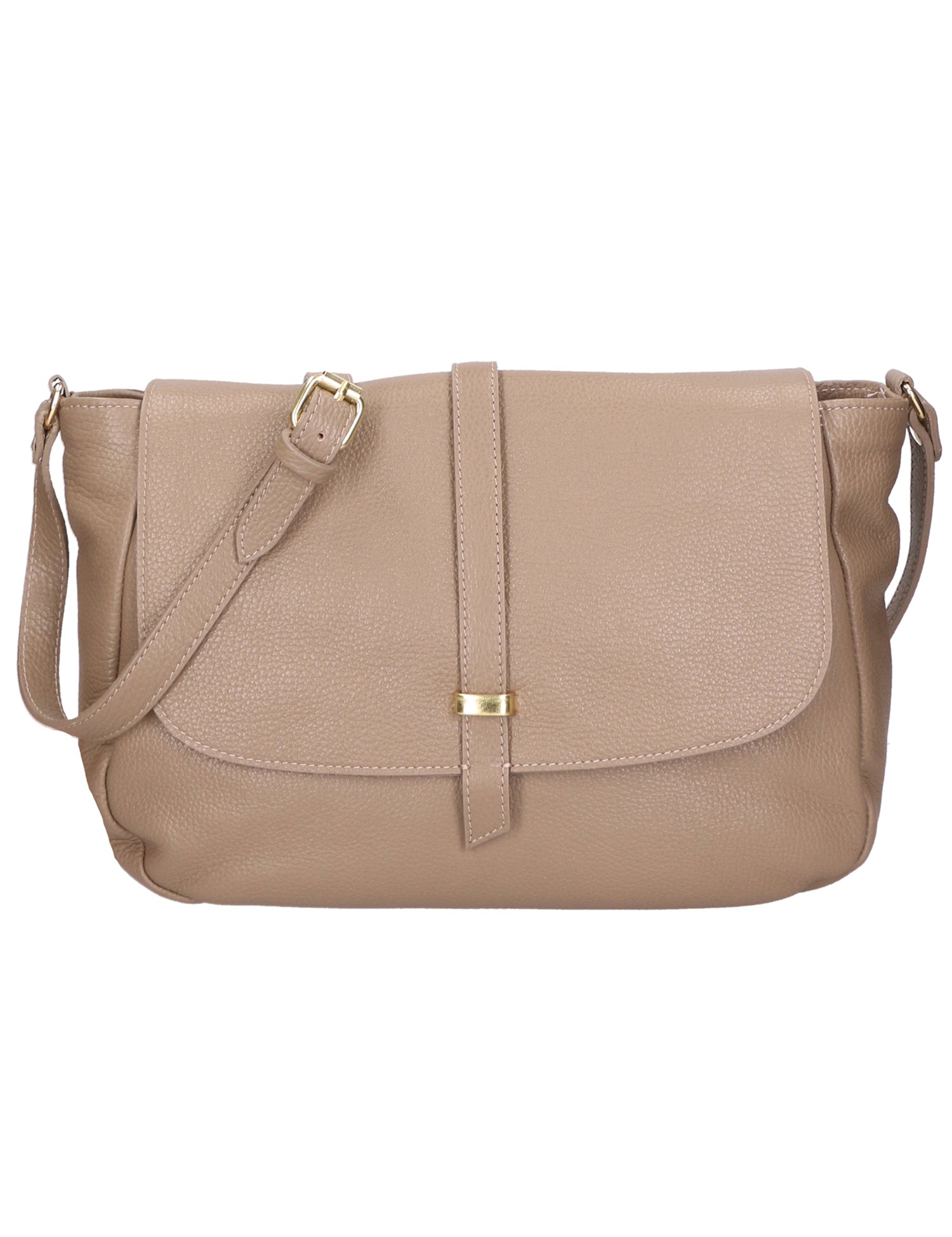Veronica Borsa a spalla da donna Vera pelle 06519-D40 TAUPE Gave Lux