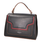 Borsa a mano da donna Vera pelle italiana MYB-6002-FW-C99 NERO My Best Bag
