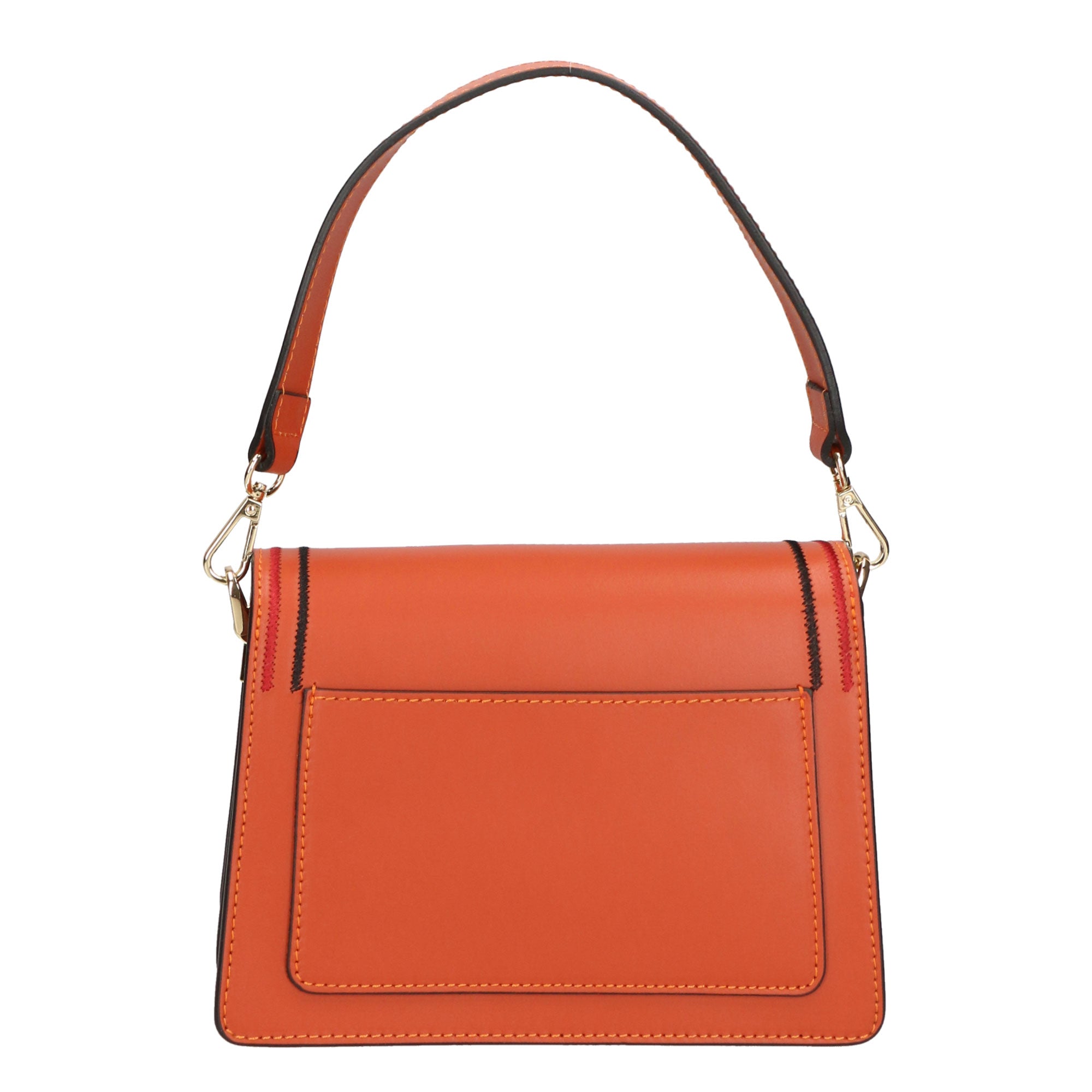 Borsa a mano da donna Vera pelle MYB-6005-FW-L311 MATTONE My Best Bag