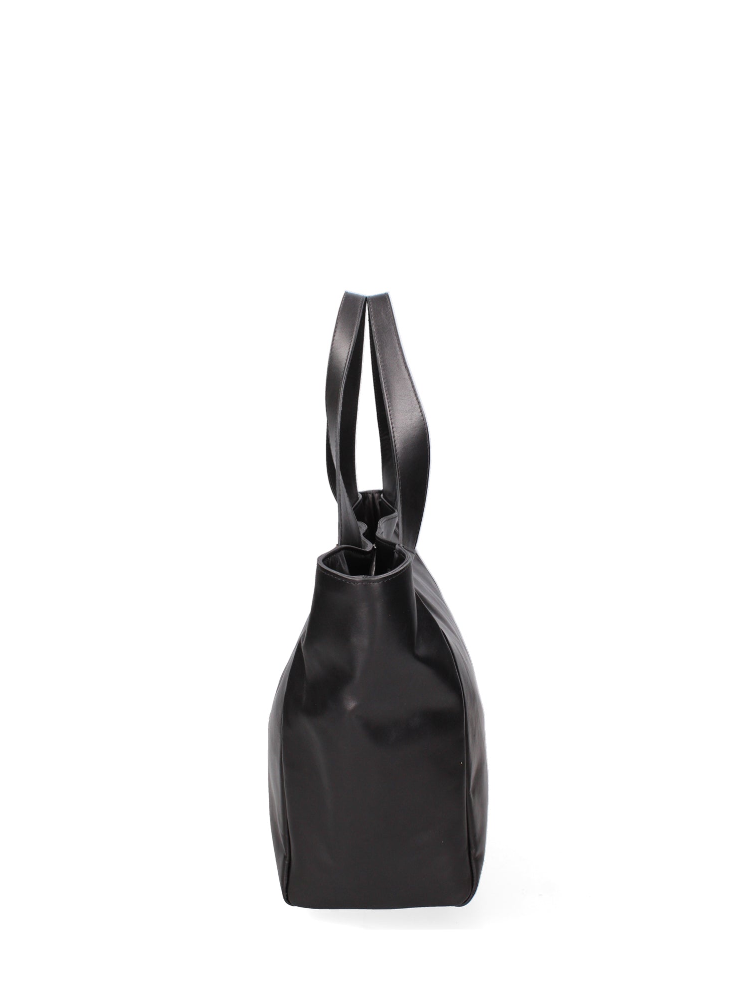 Borsa a mano da donna 100% vera pelle JR-W-1098-TY-BLACK + SILVER John Richmond