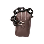 Barbara Borsa a spalla da donna Vera pelle 05706-D23 T.MORO DARK BROWN Gave Lux