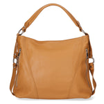 Emily Borsa a spalla da donna Vera pelle 80064-D17 CUOIO SCURO DARK COGNAC Gave Lux