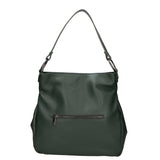 Bea Borsa a spalla da donna 100% pelle 05710-D14 VERDE SCURO DARK GREEN Gave Lux