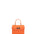 Borsa a mano da donna Vera pelle 07161-D29 ARANCIONE Roberta Rossi