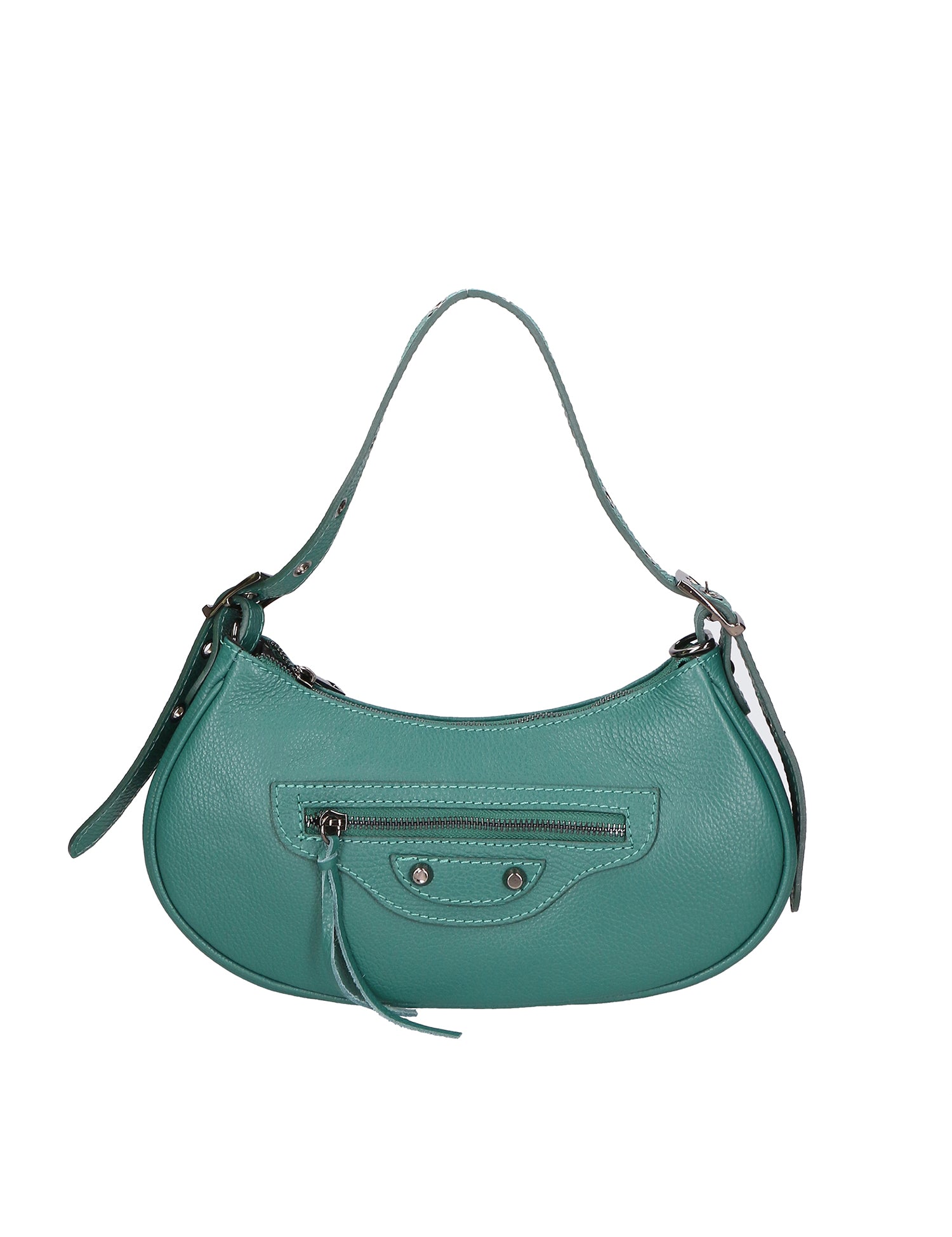 Loredana Borsa a spalla da donna Vera pelle 06548-PAVONE Gave Lux