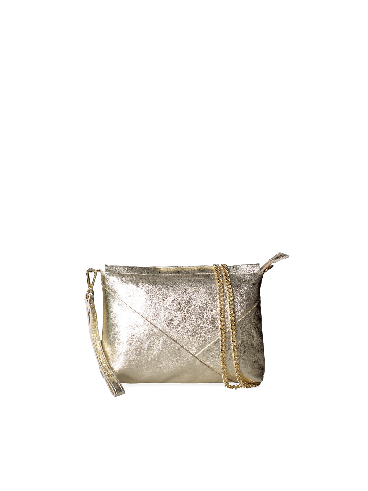 Astra Pochette da donna Vera pelle 07569-L003 ORO Gave Lux