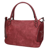 Rosa Borsa a mano da donna Ecopelle 8016-WINE Gave Lux