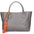 Rosalie Borsa a spalla da donna 100% pelle 06503-D27 GRIGIO SCURO Gave Lux