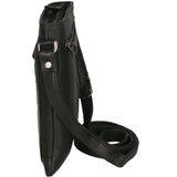 Borsa a tracolla da uomo Vera pelle RFID HILB-3098-NERO Hill Burry