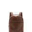 Zaino unisex in vera pelle Made in Italy 100% cotone 4048-TESTA DI MORO Alessia Firenze