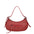 Loredana Borsa a spalla da donna Vera pelle 06548-ROSSO SCURO Gave Lux
