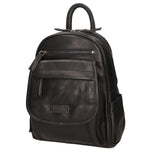 SN5862447-BLACK Zaino unisex in vera pelle Made in Italy Santini Firenze