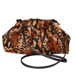 Astrid Borsa a spalla da donna Vera pelle 05476-NERO PITONE CUOIO 007 Gave Lux
