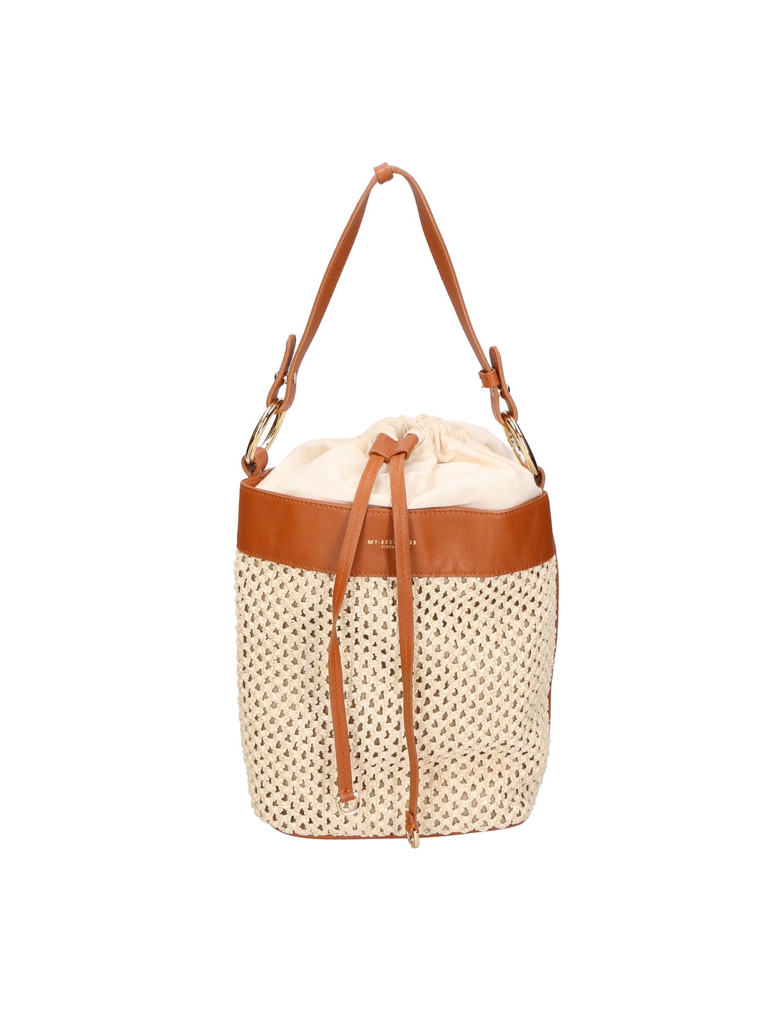 Borsa a mano da donna Cuoio & Paglia MYB-7041-SS-BEIGE+S44 CUOIO My Best Bag