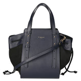 Borsa a mano da donna Vera pelle e suede MYB-8032-FW-07065 BLU+D26 BLU NOTTE My Best Bag