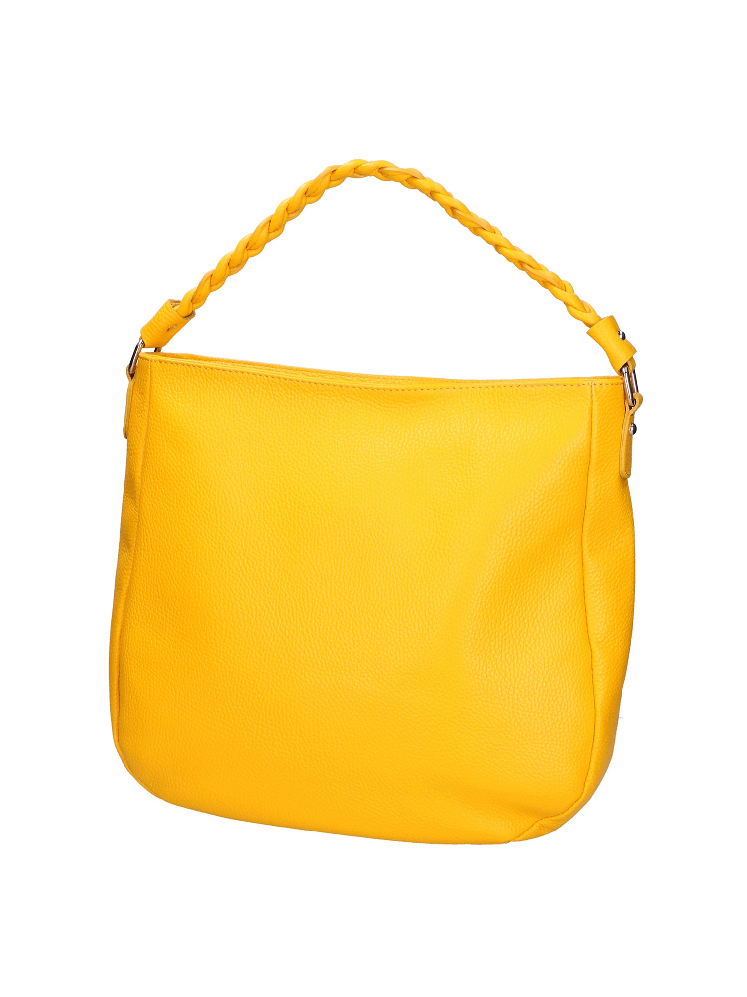 Gaia Borsa a spalla da donna Vera pelle 05897-C04 GIALLO Gave Lux