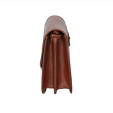 Bibiana Borsa a tracolla da donna Vera pelle 10018 1107-MARRONE Gave Lux