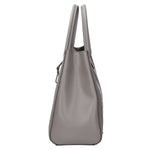 Aurora Borsa a mano da donna Vera pelle croco 05698-C27 GRIGIO SCURO Gave Lux