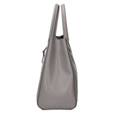 Aurora Borsa a mano da donna Vera pelle croco 05698-C27 GRIGIO SCURO Gave Lux