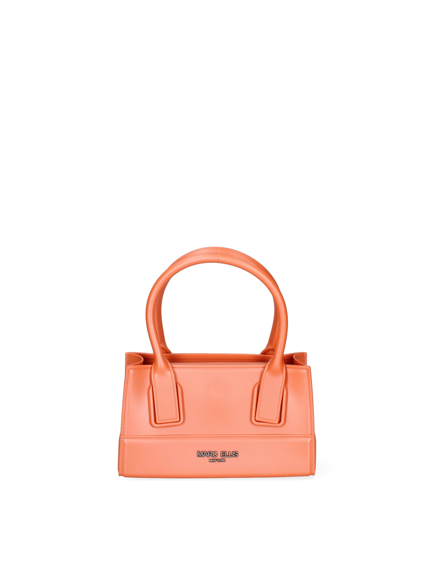 Borsa a mano da donna 100% Pvc FLAT-ENJOY-DARK RUST - SATIN CDF Marc Ellis