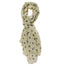 Sara L1008-GIALLO Foulard unisex in cotone e seta Gave Lux