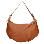 Licia Borsa a spalla da donna Vera pelle 06512-CUOIO SCURO Gave Lux