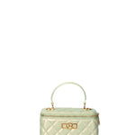 Borsa a Spalla in 100% Pu Vegan Leather Oro