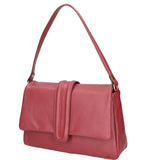 Jasmine Borsa a spalla da donna Vera pelle 06496-S10 RUBINO Gave Lux