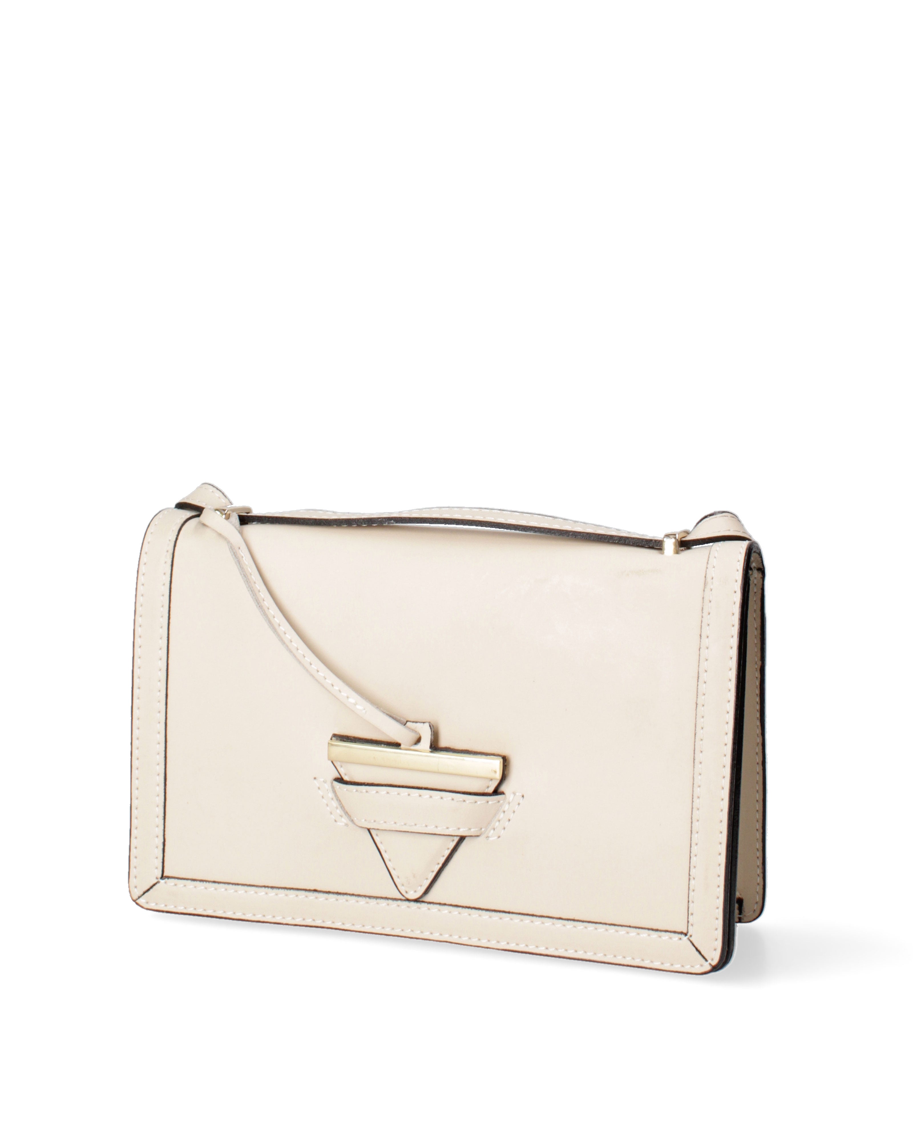 Ardena Borsa a tracolla da donna Vera pelle 1324-BEIGE Gave Lux