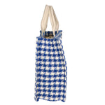 Alicia Borsa a spalla da donna Cotone e pelle 05086-22 BLU ELETTRICO Gave Lux