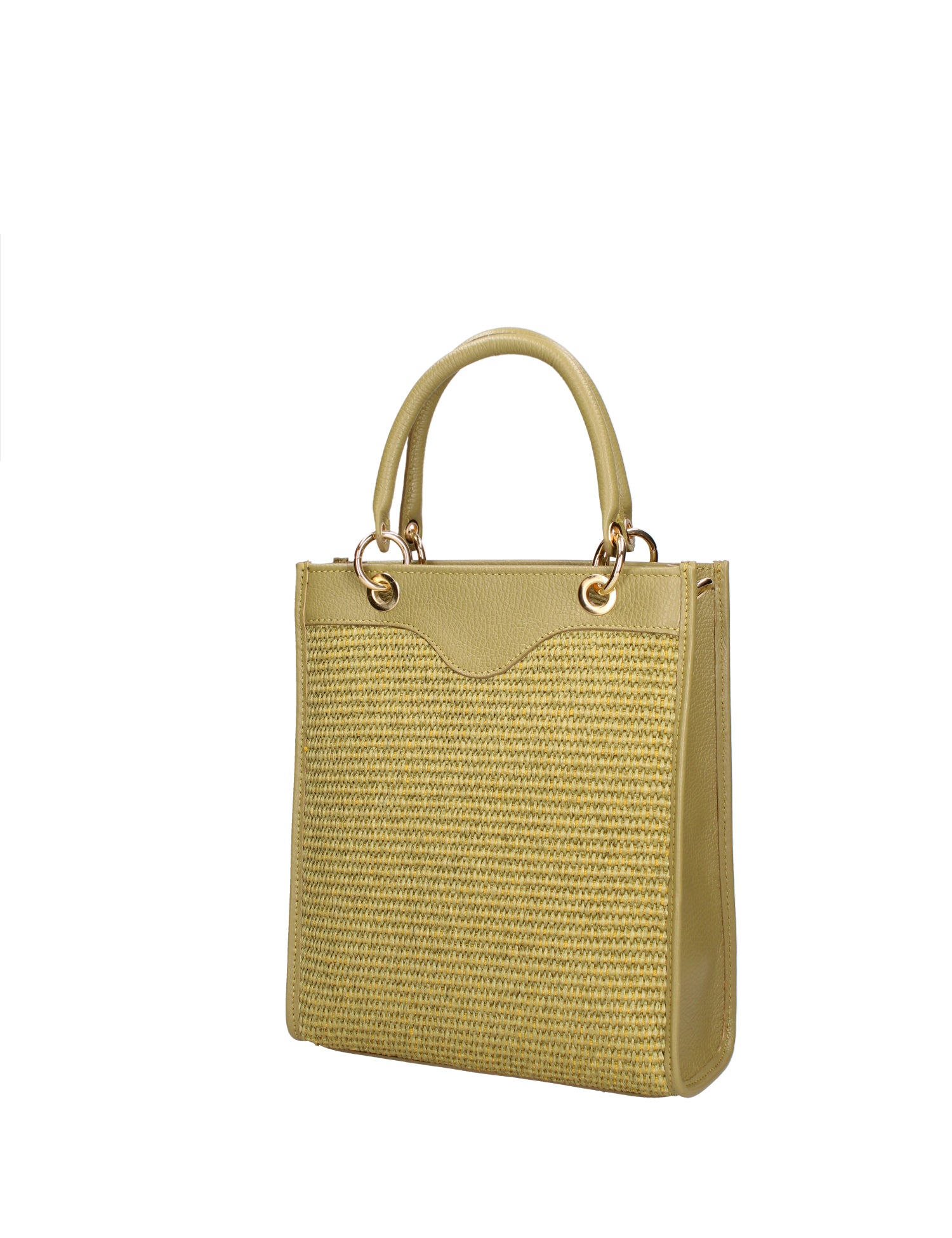 Borsa a mano da donna Misto pelle e tessuto 07149-D105 IRIDE Roberta Rossi