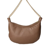 Zelia Nova Borsa a spalla da donna Vera pelle 03818-S11 TAUPE SCURO Chiara Ferretti