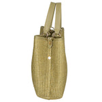 Borsa a mano da donna Paglia & Pelle MYB-05167-SS-467+D105 LIME My Best Bag