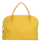 Borsa a mano da donna 100% pelle scamosciata MYB-6014-FW-0510 SENAPE My Best Bag