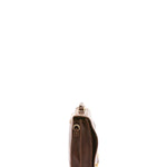 Borsa a mano unisex in vera pelle Made in Italy 4512-TESTA DI MORO Alessia Firenze