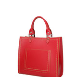 Borsa a mano da donna 100% vera pelle 07262-P 614 ROSSO FERRARI Roberta Rossi