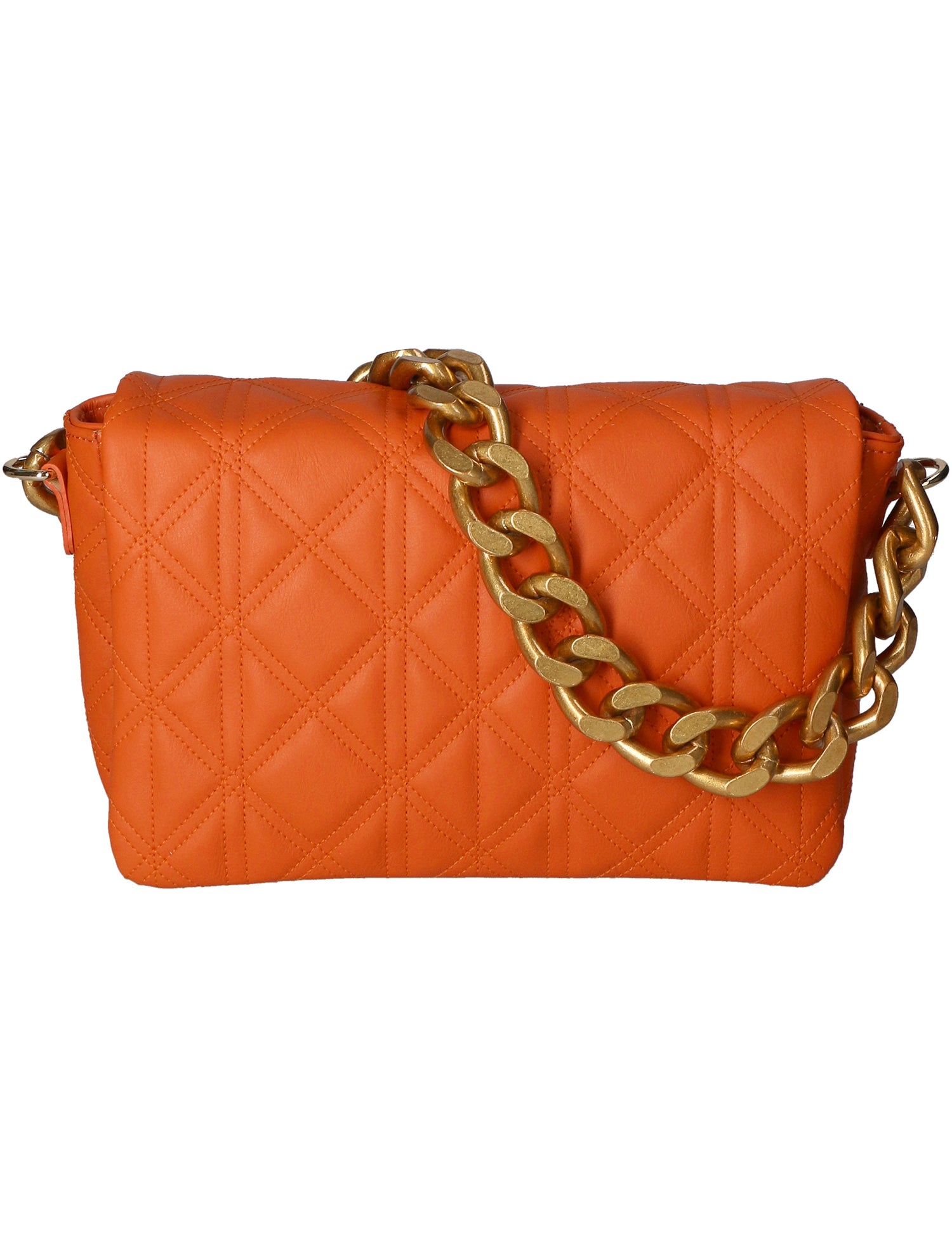Aurélia Borsa a spalla da donna Vera pelle 04542-S29 ARANCIONE Gave Lux