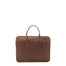 Borsa a mano unisex vera pelle Made in Italy 4454-TESTA DI MORO Alessia Firenze