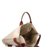 Convertible Handbag Into Backpack For Women In Genuine Leather Made in Italy 43x38x12 cm