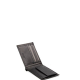 Portafoglio da uomo In Vera pelle Made in Italy 11,5x9,75x2,7 cm