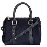 Borsa a mano da donna Vera pelle di cavallino MYB-8025-FW-NOTTE My Best Bag