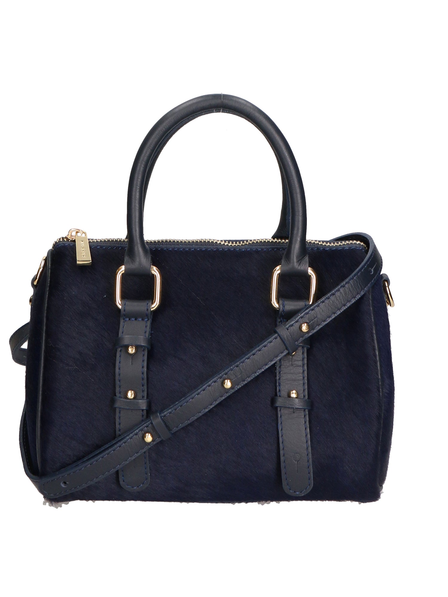 Borsa a mano da donna Vera pelle di cavallino MYB-8025-FW-NOTTE My Best Bag