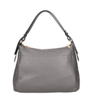 Vladimira Borsa a spalla da donna Vera pelle 06675-D27 CENERE + D28 NERO Gave Lux