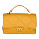 Vita Borsa a spalla da donna Vera pelle 06879-S36 SENAPE Gave Lux