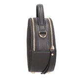 Borsa a mano da donna Pelle scamosciata e ruga MYB-6021-FW-NERO My Best Bag