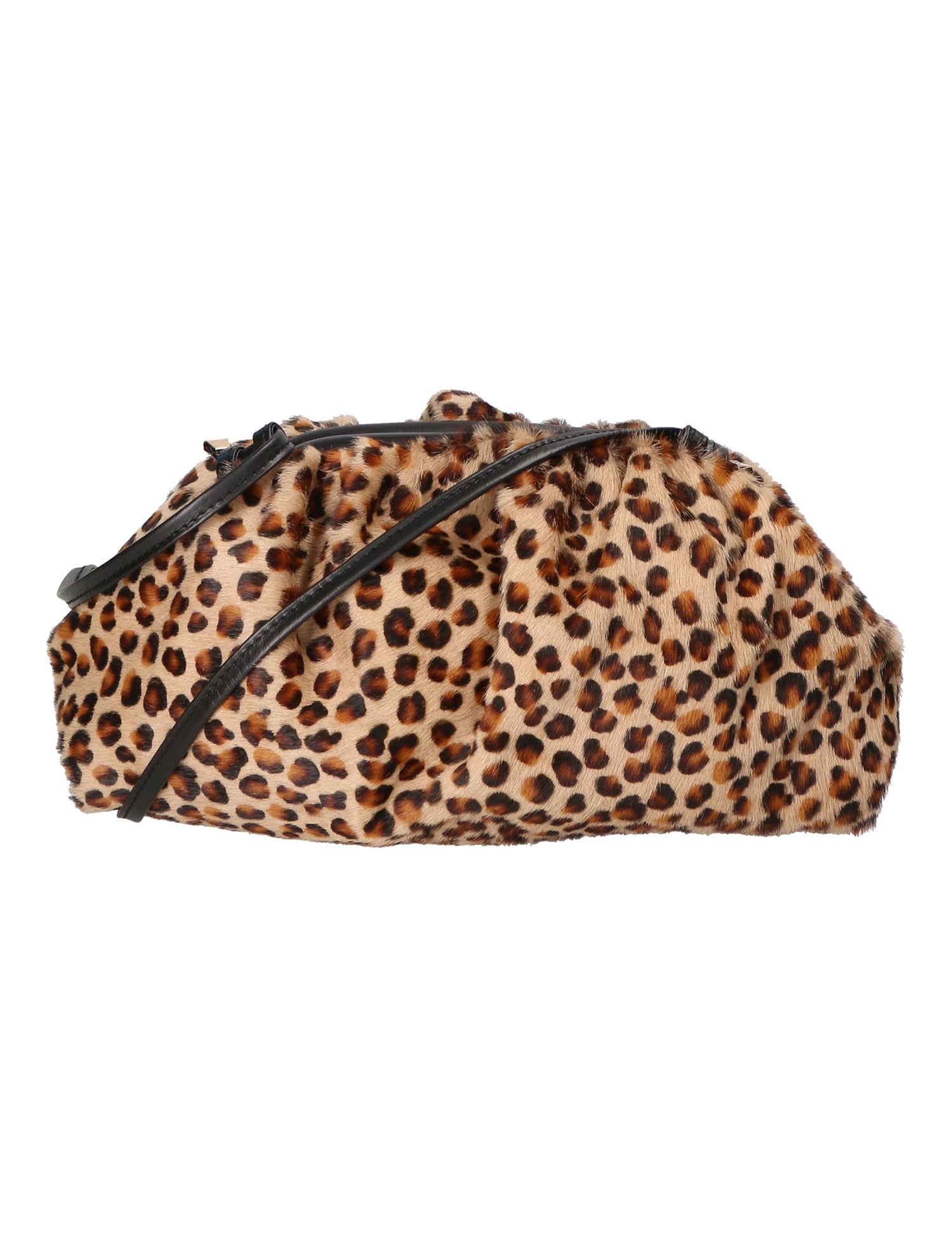 Astrid Borsa a spalla da donna Vera pelle 05476-NERO LEO PICCOLO 004 Gave Lux