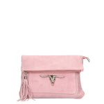 Valencia Borsa a tracolla da donna Vera pelle 8651-ROSA Gave Lux