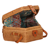 Laura Borsa a spalla da donna Rattan 88007-MIX Gave Lux