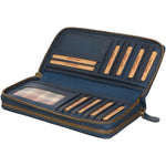 Portafoglio da uomo in vera pelle RFID HILB-3628-BLU Hill Burry